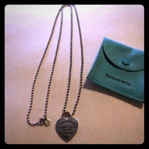 Tiffany & Co. Double wrap Tiffany heart Necklace
